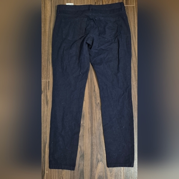 Banana Republic Blue Textured Slim Fit Trousers - Picture 2 of 3